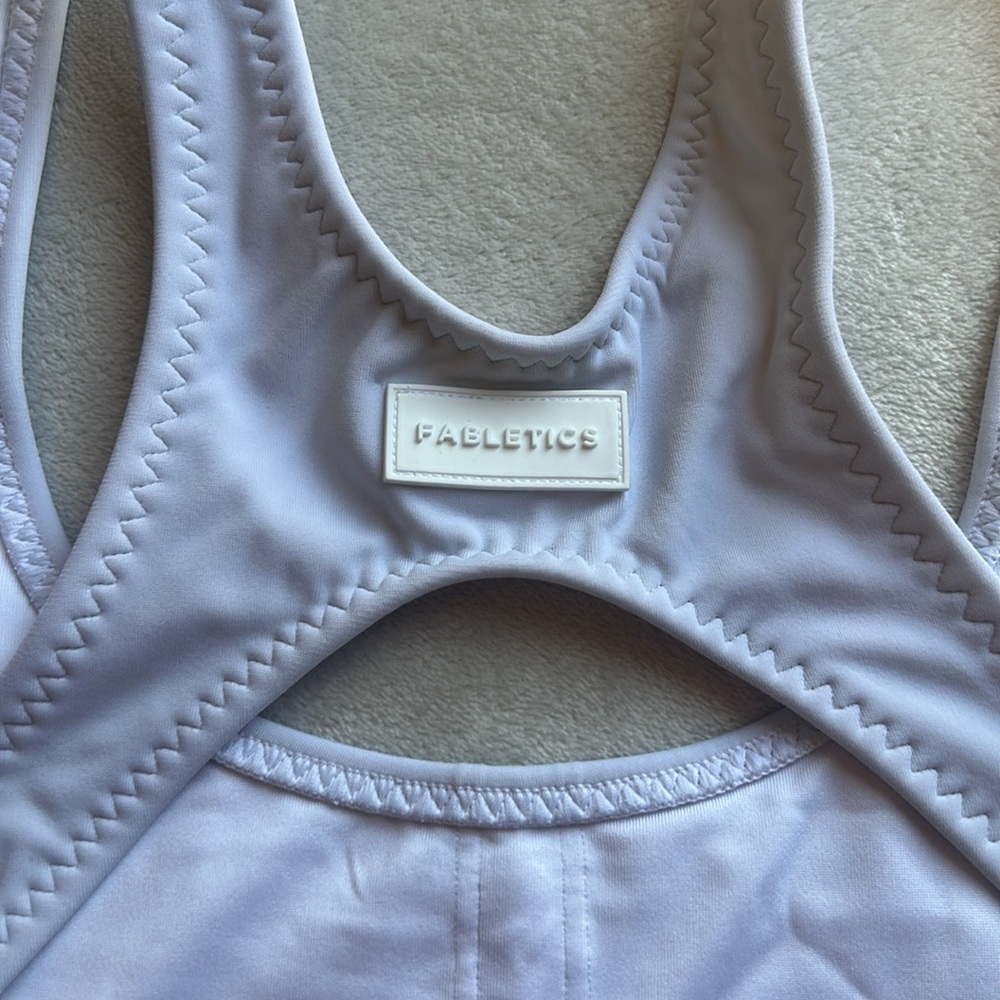 Fabletics Racerback Bikini Top/Sports Bra - Picture 5 of 6